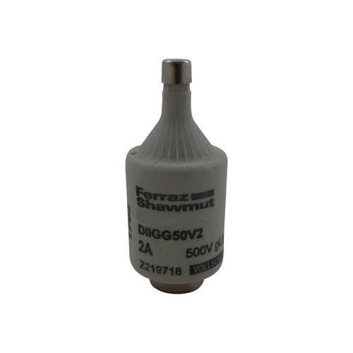 Mersen DIIGG50V2, DIN D Fuse-link gG, Size DII, 500VAC/DC, 2A, Pink