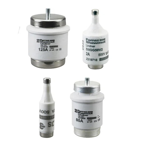 Mersen DIIIGG69V63, DIN D Fuse-link gG, Size DIII, 690VAC, 63A, Copper