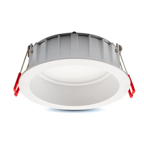 ORTECH DISC4DR-5CCT, 4" Deep Regressed Slim Panel Light With Selectable CCT, 12W, 750 Lumens, 2700/3000/3500/4000/5000K, Dimmable, White Trim