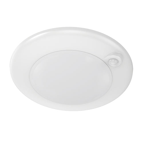 Lotus DL205S-4-10W-5CCT-R90-0081-WH, 4" PIR Round Disk Downlight 10W, 120VAC, 5CCT, 820-890 Lumens, White Trim, CRI 90+
