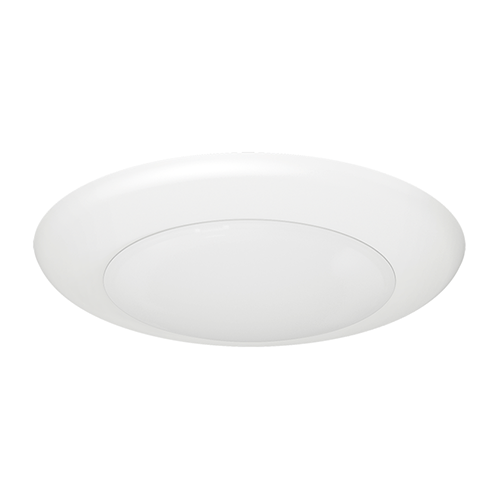 Lotus DL205T-4-10W-5CCT-R90-0081-WH, 4" Round Disk Downlight 10W, 120VAC, 5CCT, 760-820 Lumens, White Trim, CRI 90+