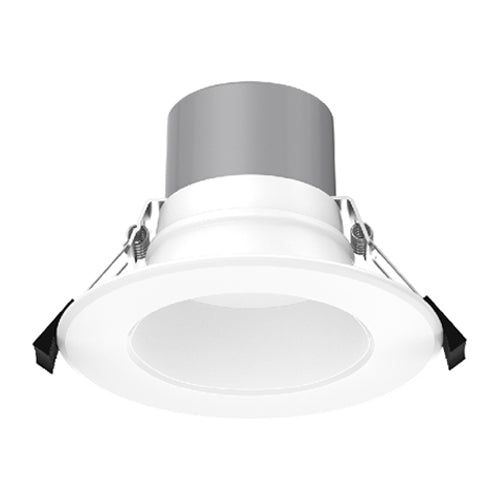 Lotus DL254-4-16W-M-A5C5, 4" LED White Round Commercial 5 CCT & 5 Wattage Selectable,6-16W, 120-347VAC, 5CCT, 570-1670 Lumens, 0-10V Dimming