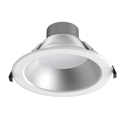 Lotus DL254-8-35W-M-A5C5-HO-AZ, 8" LED Alzak Round Commercial 5 CCT & 5 Wattage Selectable, 16-35W, 120-347VAC, 5CCT, 1760-4010 Lumens, 0-10V Dimming