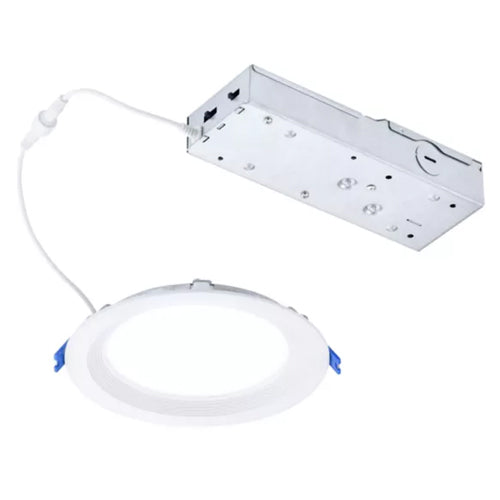 Philips DL3R4ESCT1W, 3'' Round LED Downlight, 8 Watt, 400 Lumens, 2700/3000/3500/4000/5000K, Dimmable, 90CRI, 120V 60Hz, White Finish