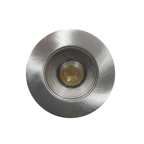 Etlin-Daniels DLRBR2-814WD-BN, 2'' Round Integrated LED Baffle Recessed Downlight, Triac Warm Dimmable, 120V, 8W, 600LM, 4000K Cool White, Brushed Nickel