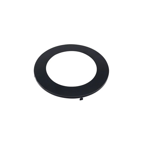 Etlin-Daniels DLSTM4-BL, Snap-On Trim, Black for DLSR 4 Inch. Round Integrated LED Ultra Thin Color Selectable Canless Recessed Lighting