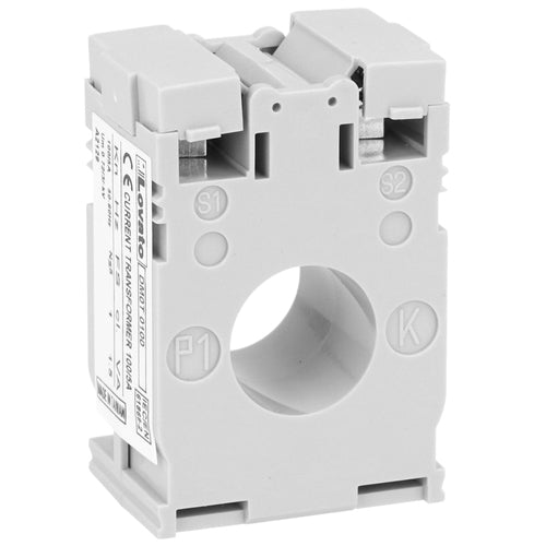 Lovato DM0T0100, Current Transformer, Solid-Core, For Ø22mm/0.87'' Cable, Primary Current 100A, Secondary Current 5A