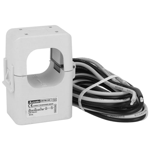 Lovato DM2TMA0500, Current Transformer, Compact Prewired Split-Core, 36x36mm Hole, Cable Length 2m, Primary Current 500A