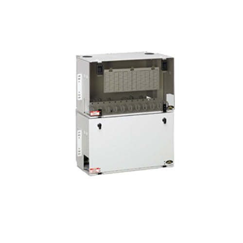 Leviton DPC12-66, LIGHTSPACE 12RU DPC-105 Enclosure, Empty, Accepts up to (12) LIGHTSPACE Fiber Adapter Plates and (12) Fiber Splice Trays