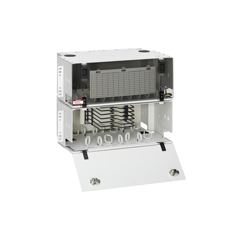 Leviton DPC8U-STD, LIGHTSPACE 8RU DPC-700 Enclosure, Empty, Accepts up ...