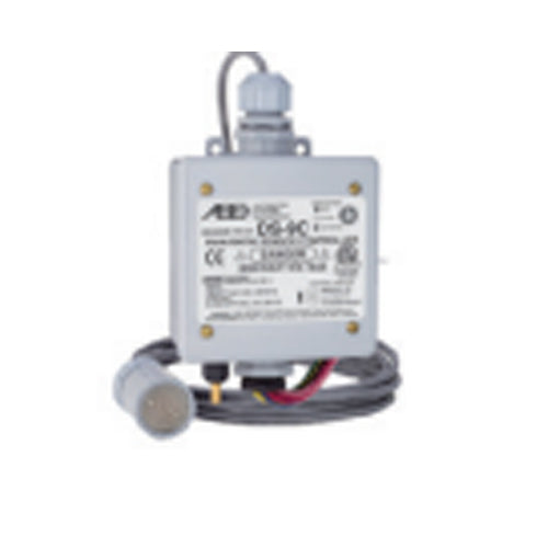 OUELLET DS-9C, Aerial Mounted Controller with Sensor to Detect Temperature and a Sensor to Detect Humidity with 10 ft. (3 m) Cable, 2×30A, 100V to 277V