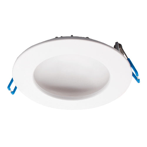 Lotus DS-LED-4-S12W-5CCT-WH, 4" LED White Round Indirect Slim Recessed, 12W, 120VAC, 5CCT, 710-780 Lumens