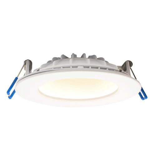 Lotus DS-LED-6-S15W-5CCT-WH, 6" LED Round Indirect Slim White Recessed, 15W, 120VAC, 5CCT, 980-1050 Lumens