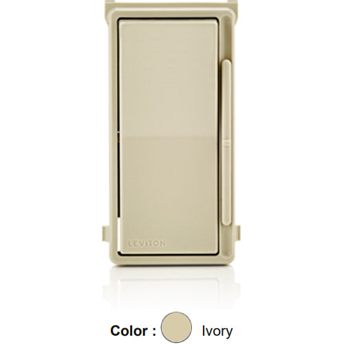 Leviton DSKIT-NI, Color Change Kit for Decora Slide Dimmer and Fan Speed Control, No LED Locator Light, Ivory
