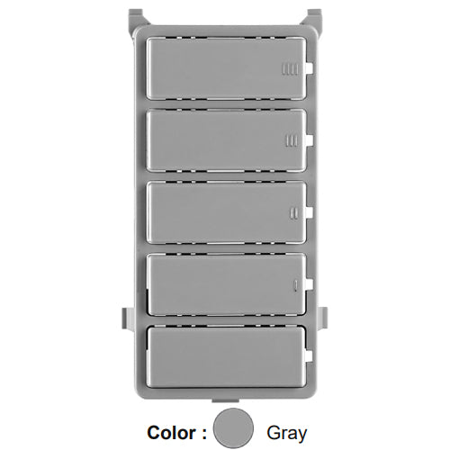 Leviton DTKIT-G, Color Change Kit for Decora Countdown Timers, Gray