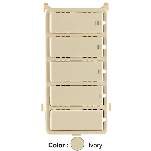 Leviton DTKIT-I, Color Change Kit for Decora Countdown Timers, Ivory