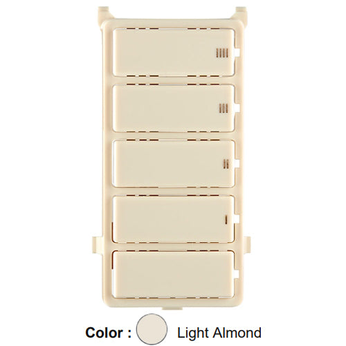 Leviton DTKIT-T, Color Change Kit for Decora Countdown Timers, Light Almond
