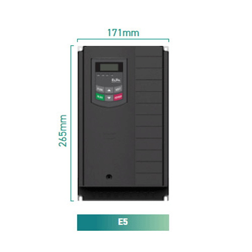 Eura Drives E2100-0110T3E5, E2100 Frequency Inverter, 3 in 3 out, 480V, 23A, 11KW, 15HP