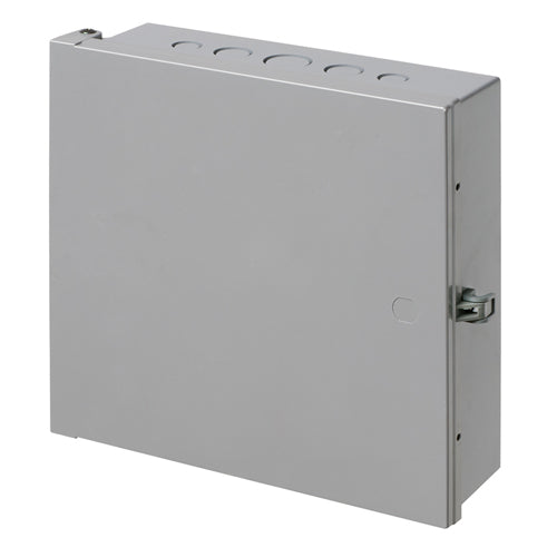 Arlington EB1212, 12" x 12" x 4" Heavy-Duty Non-Metallic Enclosure Box, Gray