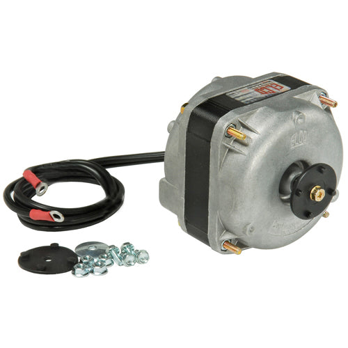 Rotom EC-34W230, Refrigeration Motor, Sleeve Bearing, Shaded Pole, 34 Watts, 1/20 HP, 1/1550 Spd/RPM, 230 Volts, 0.8 Amps, Thermal Protection
