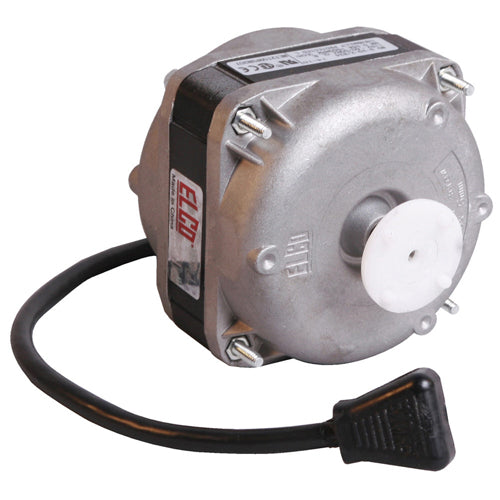 Rotom EC-9W115V834, Refrigeration Motor, Sleeve Bearing, Shaded Pole, 9 Watts, 1/83 HP, 1/1550 Spd/RPM, 115 Volts, 0.58 Amps, Thermal Protection