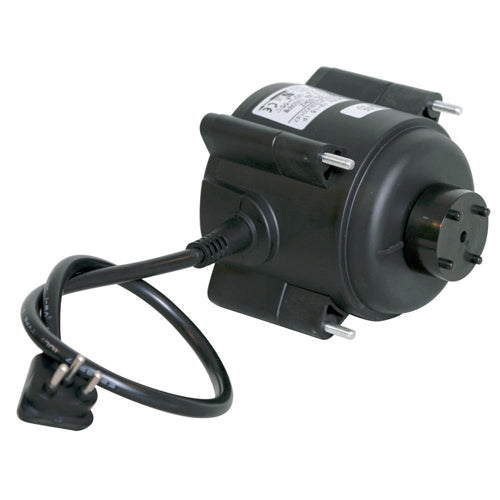 Rotom EC-HE0182, Refrigeration ECM Motor, 10 Watts, 115 Volts, 1/1550 Spd/RPM, 0.19 Amps, Type A, Cord Length 16'', 2 Pin Terminal 90° Plug