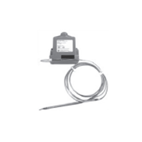 OUELLET ECA-E55-R25HT, SPDT, NEMA 4X Thermostat In Molded Aluminum Housing, 22A at 120/250/480V, with 10 ft. (3 m) Stainless Steel Bulb and Capillary