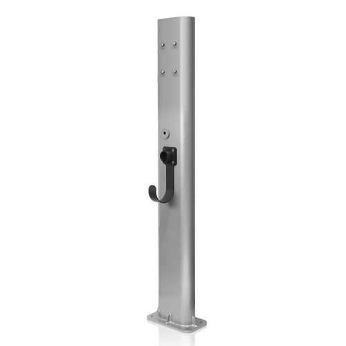 Leviton EPED1, Single Mount Charging Station Pedestal, Mounting Hardware Included, 54.92in Height