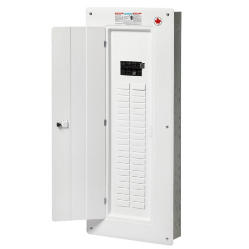 Siemens EQL40200DW, EQL Series Main Lug Load Center with Door, 40 Circuits, 200A, 1 Phase 3-Wire, 120/240V, Type 1, Aluminium, White