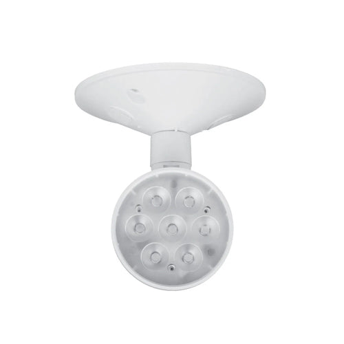 Etlin-Daniels ER270SWH-UD7, LED Single Remote Heads Emergency Light, Thermoplastic Adjustable 1 X 7W Head, 6V–12VDC, White