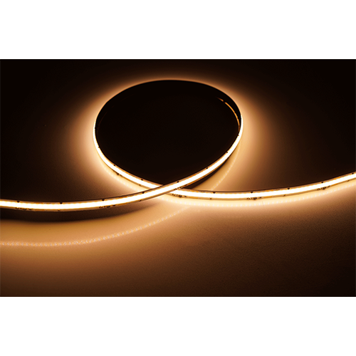 Lotus ES-FSCOBWW+W-24-2-DTW, COB LED Tape Light, 73.6W, 24VDC, Dim to Warm 3000-1800K, 5600 Lumens, CRI 90+