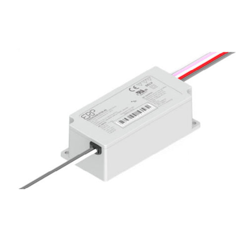 ERP Power ESST040W-0900-42, Constant Current LED Driver, Output 37.8W 900mA 24-42Vdc, Tri-Mode Dimming, IP66 Thermally Enhanced Plastic Case, Input 120-277Vac
