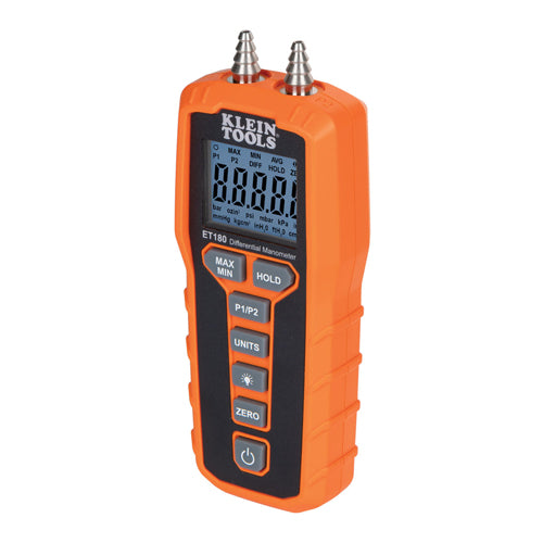 Klein Tools ET180, Digital Differential Manometer