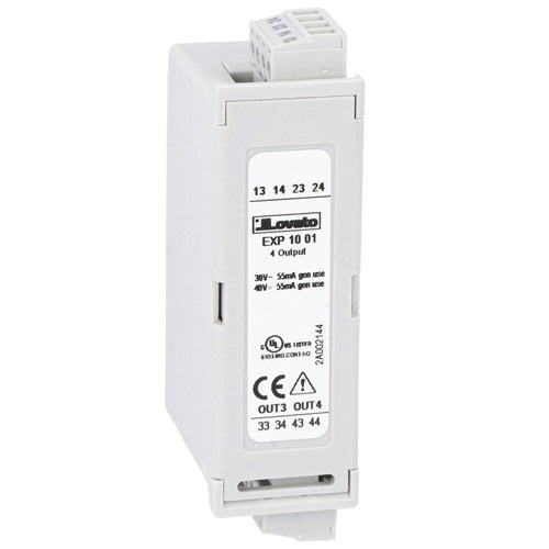 Lovato EXP1001, Expansion Module EXP Series for Flush-Mount Products, 4 Static Outputs, Opto-Isolated