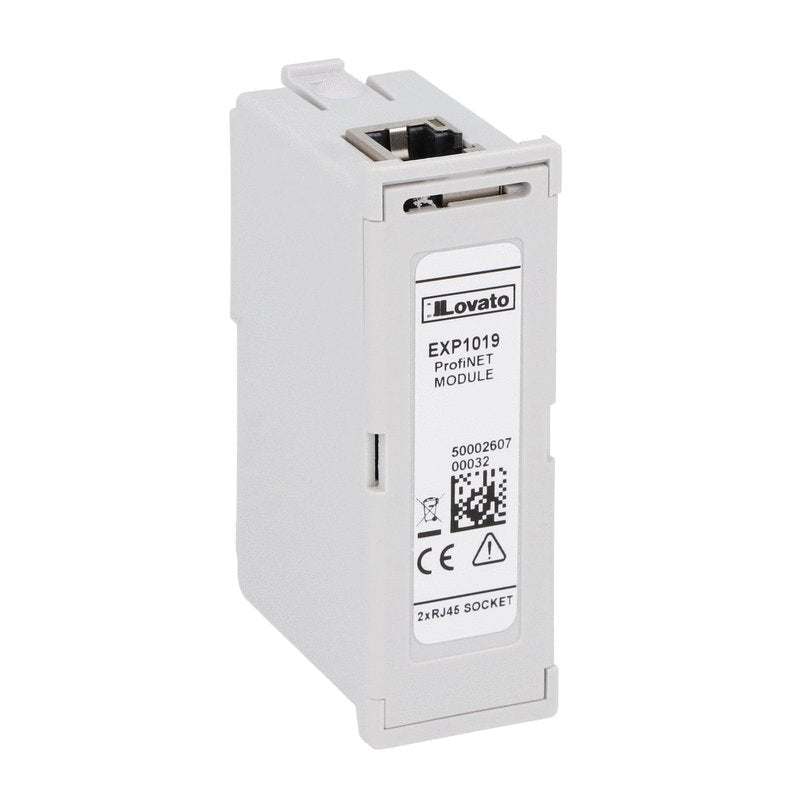 Lovato EXP1019, Expansion Module for Flush-Mount Power Analyzers DMG Series, Opto-Isolated Profinet Interface