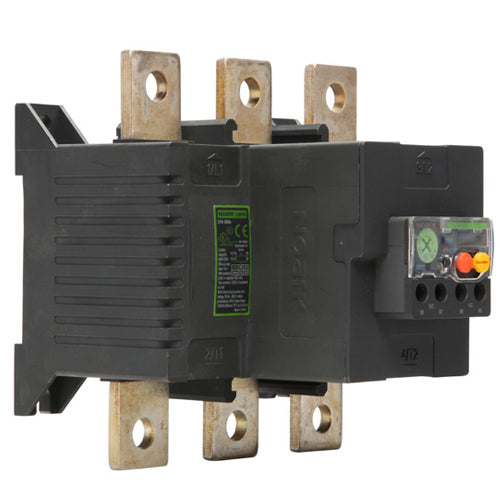 Noark Ex9R500B225A, Ex9R Series, Thermal Overload Relay, Frame Amperage 500A, Trip Class 10, Current Range 160~225A, Use with Ex9C225-500 Contactors