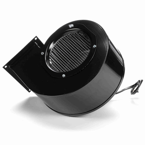 Rotom FA-50769-D230, 4.4'' Fasco OEM Replacement Motor, Centrifugal Blower, Shaded Pole, Sleeve Bearing, 500 CFM, 230 Volts, 1.6/1 Amps, 2 Speeds, 1525/1165 RPM, 19'' Stripped Ends