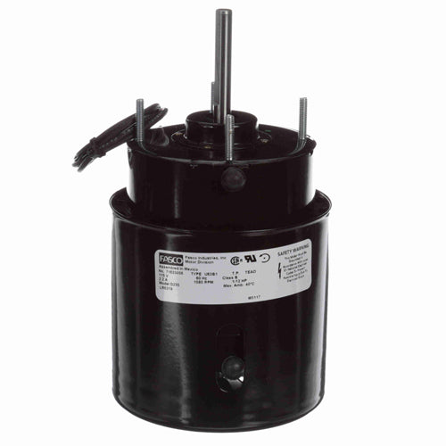 Fasco FA-D235, 3.3'' Self Cooled Motor, Sleeve Bearing, Totally Enclosed, Shaded Pole, 1/12 HP, 1580 Spd/RPM, 115 Volt, 2.2 Amps, CCW Rotation, 5/16''x2-1/4'' Shaft