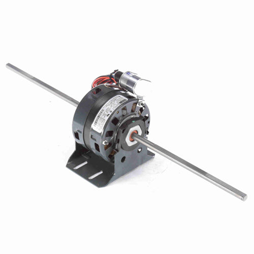 Fasco FA-D291, 5'' Fan Coil Air-Conditioning Motor, Sleeve Bearing, PSC Type, 1/10-1/15-1/25-1/40 HP, 4 Speeds, 1050 RPM, 115 Volt, 2.2/1.4/1/0.7 Amps, DS Rotation, 10-3/4''x1/2''x10-3/4'' Shaft