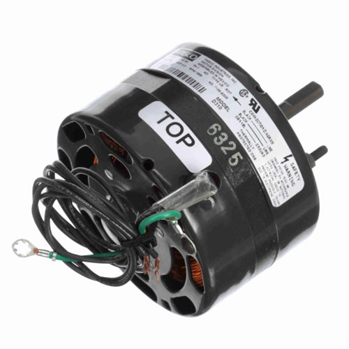 Fasco FA-D310, 4.4'' General Purpose Motor, Sleeve Bearing, Open Air Over, Shaded Pole, 1/12 HP, 1/1500 Spd/RPM, 115 Volt, 4 Amps, CW Rotation, 3/8''x2'' Shaft