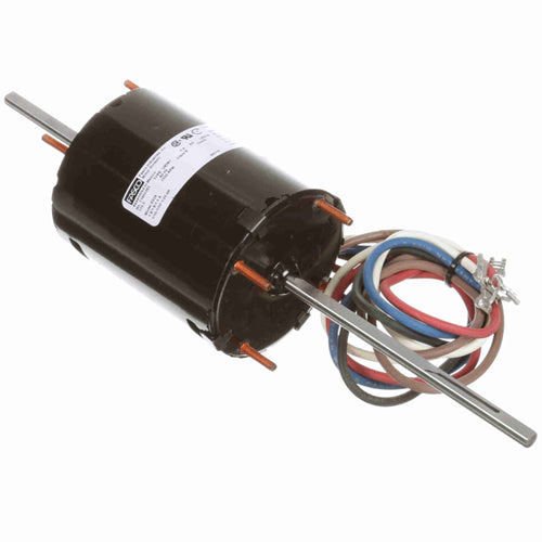 Fasco FA-D326, 3.3'' Window A/C Motor, Ball Bearing, PSC Type, 1/10- 1/20-1/25 HP, 115 Volt, 3/1550 Spd/RPM, 2.2/1.8/1.5 Amps, DS Rotation, 5-1/2''x5/16''x3'' Shaft