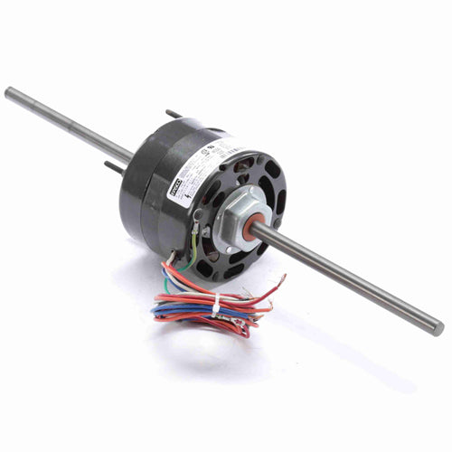 Fasco FA-D335, 4.4'' Fan Coil Air-Conditioning Motor, Sleeve Bearing, Shaded Pole, 1/20-1/30-1/40-1/60 HP, 115 Volt, 4/1550 Spd/RPM, 2.1/1.4/1.2/1.1 Amps, DS Rotation, 8''x1/2''x8'' Shaft