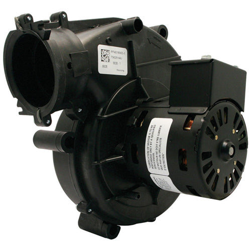 Rotom FB-RFB158, 3.3'' OEM Replacement Motor, Flue Exhaust Blower, Sleeve Bearing, PSC Type, 1/25 HP, 115 Volts, 0.7 Amps, 1/3450 Spd/RPM, CCW Rotation, 4MFD/250V Capacitor