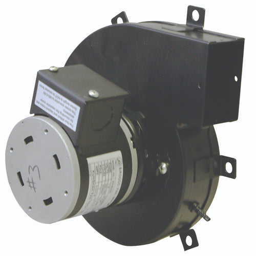 Rotom FB-RFB236, 3.3'' OEM Replacement Motor, Flue Exhaust Blower, Ball Bearing, PSC Type, 1/40 HP, 208/230 Volts, 0.3 Amps,1/3000 Spd/RPM, CW Rotation, Capacitor Included