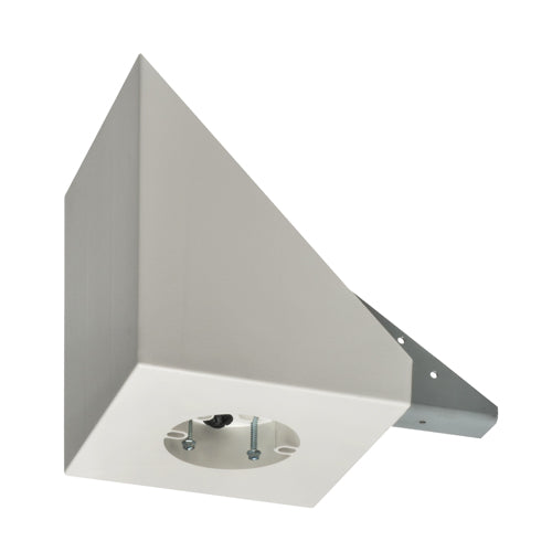 Arlington FBB450, Mounting Box for Sloped Ceilings Up to 45°, Installed 16” Steel Mounting Bracket, White