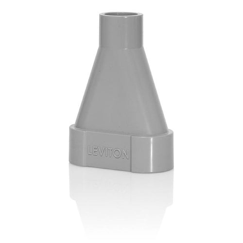 Leviton FBYAD-GY, ‘Y’ Conduit Adapter for FBBOX-GY Concrete Floor Box