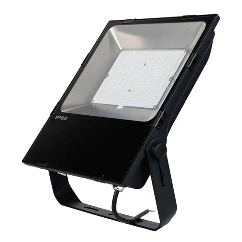 Votatec FDL-50W, Slim LED Flood Light, Single CCT, 5000K Natural Light, 6500 Lumens, 100-347VAC, Dimmable