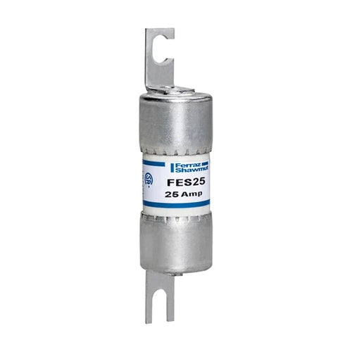 Mersen FES25, Class C Fuse, Fast-acting, 600VAC/460VDC, 25A, Blade Type