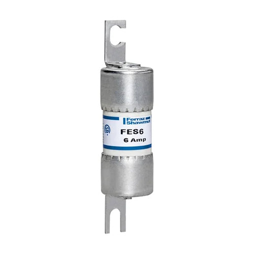 Mersen FES6, Class C Fuse, Fast-acting, 600VAC/460VDC, 6A, Blade Type