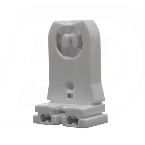 Etlin Daniels FL011, FL011 Series, T8/T10/T12 Linear Fluorescent Light Socket, Medium Bi-Pin G13 Base, Solid Shoulder, Tall Profile, 660W 600V, 10 Packs